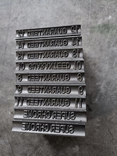 Custom Low Stress Stamps Custom Low Stress Stamps